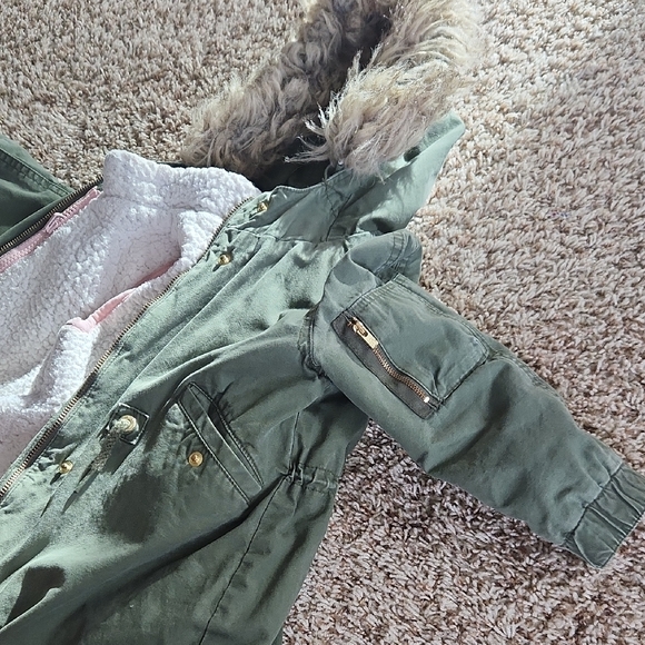GAP Olive Green Toddler Jacket - Picture 4 of 7